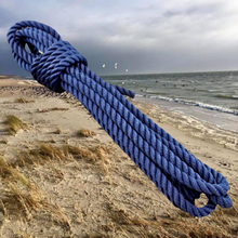 Lade das Bild in den Galerie-Viewer, Tauleine blau