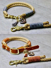 Lade das Bild in den Galerie-Viewer, BEISPIELBILDER Tauleinensets-, Leinen- und Halsbänder