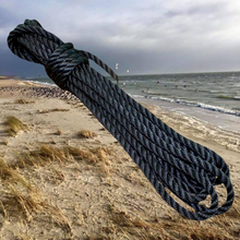 Lade das Bild in den Galerie-Viewer, Tauleine schwarz